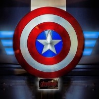 캡틴아메리카 방패 1:1 라이프 사이즈 킹아츠 벽걸이형 MPS022