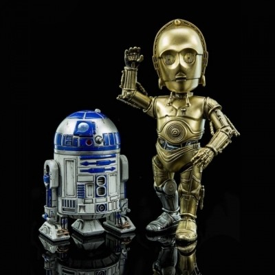 상품 이미지 태그 [초저가이벤트]C-3PO & R2-D2 히어로크로스 스타워즈 HMF 024 하이브리드 메탈 피규레이션 입고완료